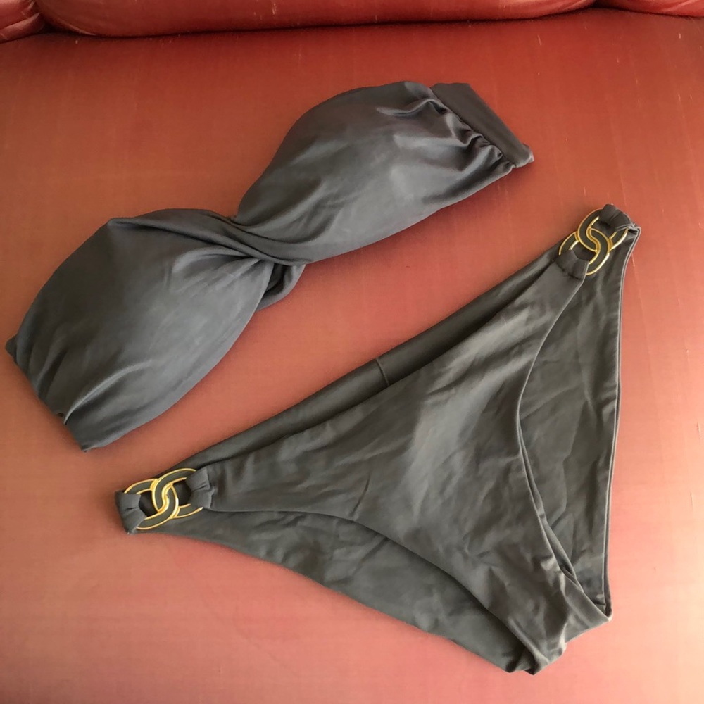 Lspace grey bikini